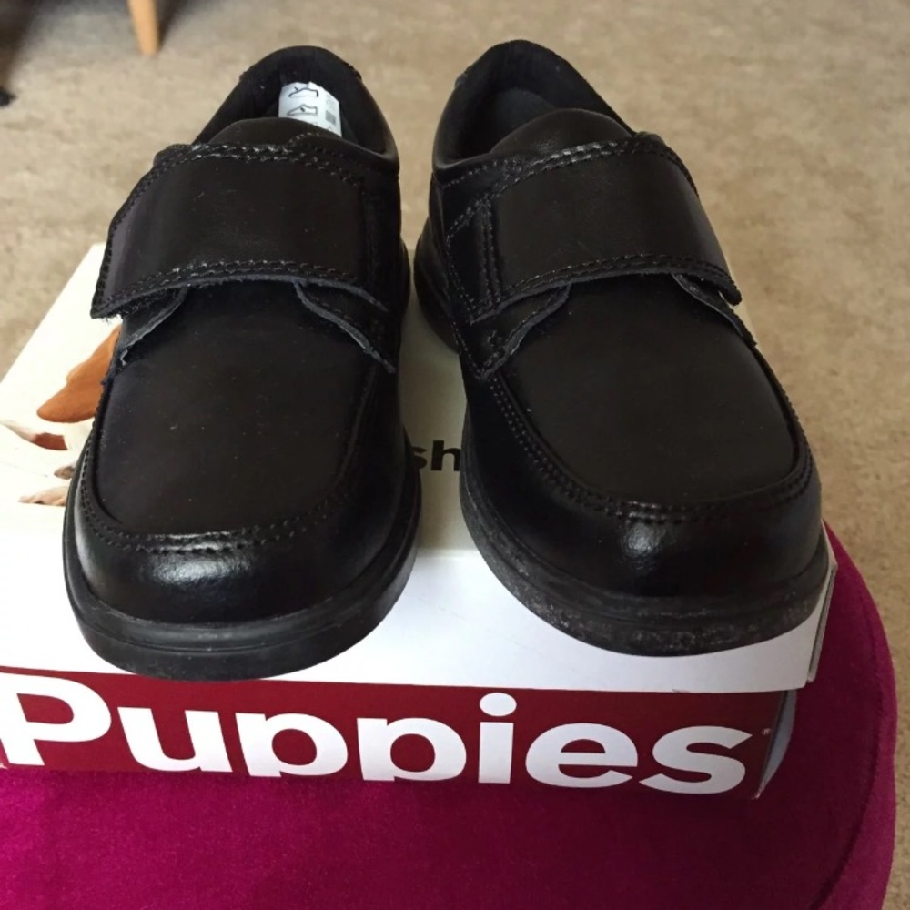 Hush puppies boy’s leather shoes